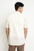The Beige Classic Fit Cuban Collar Shirt